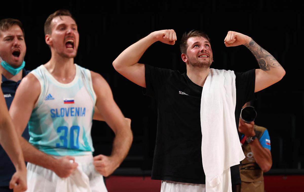 Zoran Dragić Luka Dončić | Slovence čaka polfinale OI. | Foto Reuters