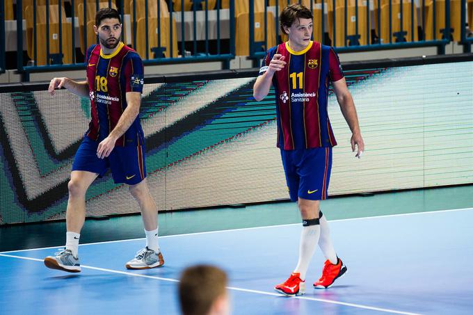 RK Celje Pivovarna Laško : Barcelona, liga prvakov, Jure Dolenec, Blaž Janc | Foto: Grega Valančič/Sportida