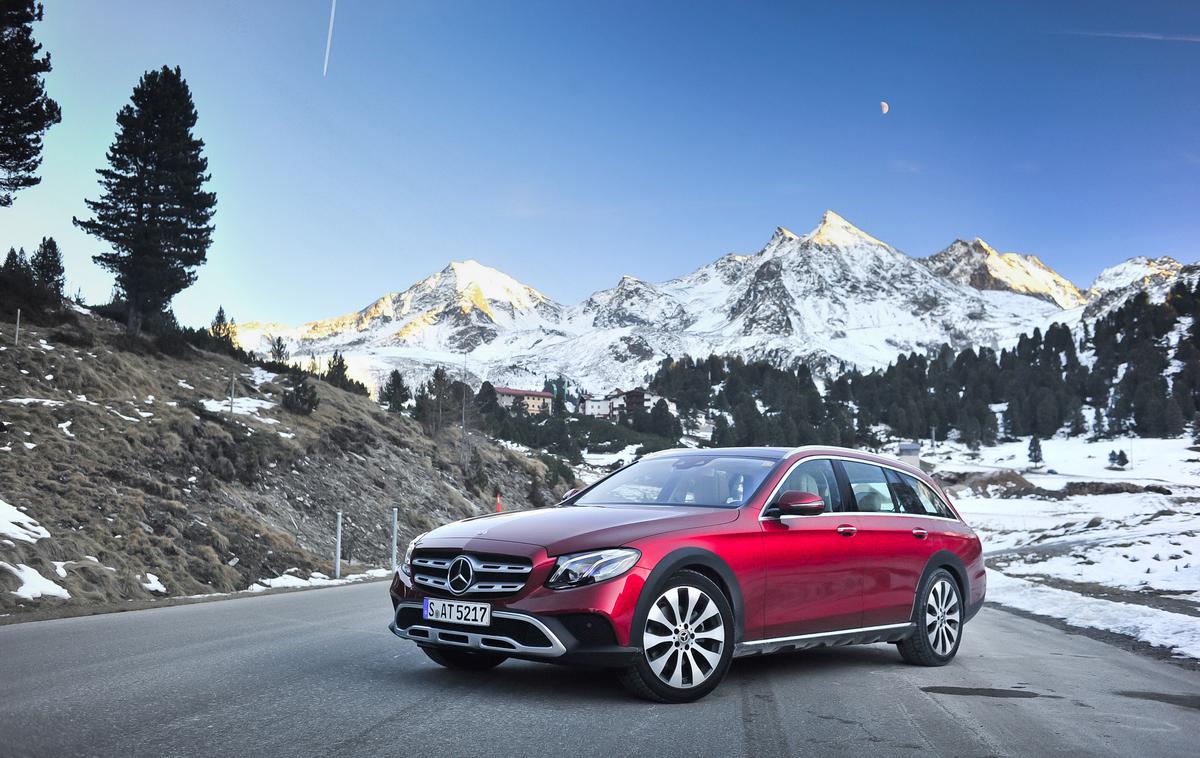 Mercedes-Benz E All-Terrain - prva vožnja nove različice | Foto Ciril Komotar