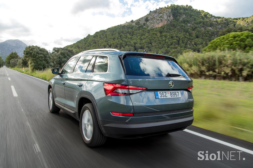 Škoda kodiaq - prva vožnja