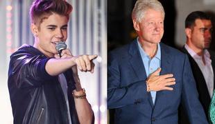 Justin Bieber se je opravičil Billu Clintonu