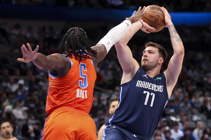 Dallas Mavericks, Luka Dončić | Luka Dončić bi lahko izpustil prvo tekmo končnice lige NBA. | Foto Reuters