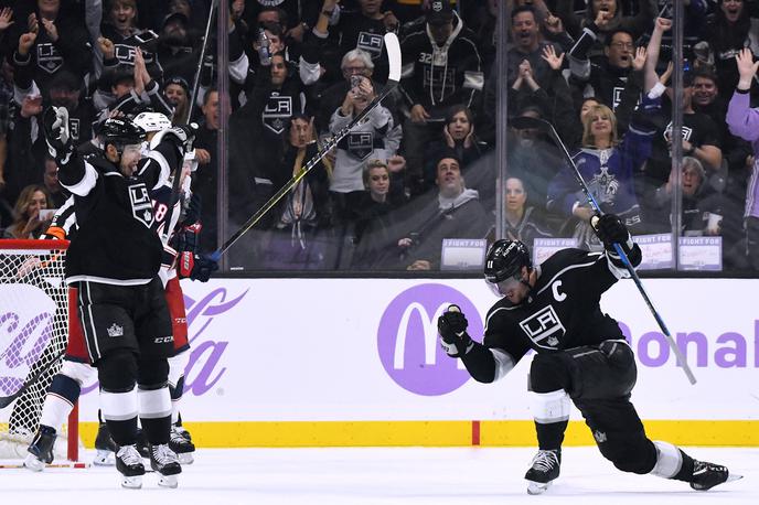 Anže Kopitar | Izjemno skromne so predstave Los Angeles Kings v tej sezoni. Na 12 tekmah so zmagali le trikrat. | Foto Getty Images