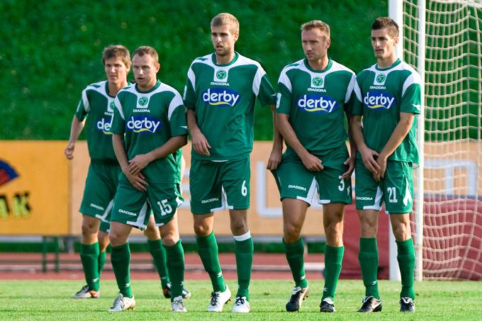 Pri Olimpiji si je v prvi ligi delil slačilnico tudi z Davidom Kašnikom, Jalnom Pokornom, Miroslavom Cvijanovićem in Miho Šporarjem ... | Foto: Vid Ponikvar