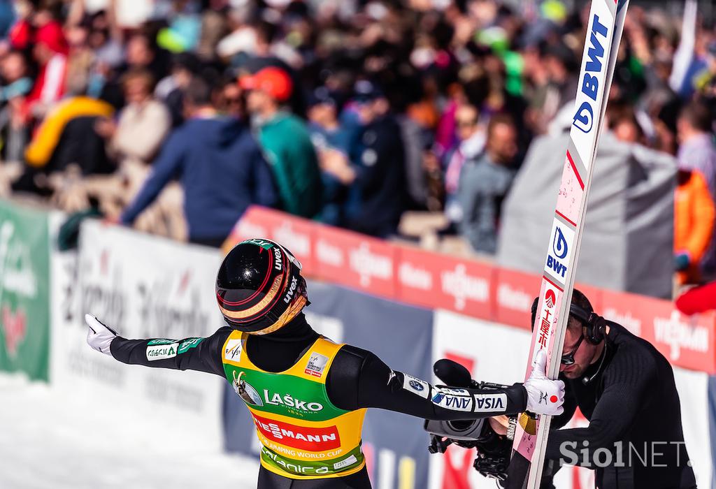 Planica, posamična tekma, nedelja