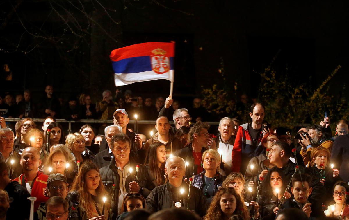 Protesti v Beogradu | Foto Reuters