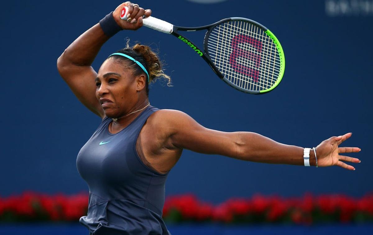 Serena Williams | Serena Williams je v četrtfinalnem obračunu teniškega turnirja v Torontu premagala Naomi Osaka.  | Foto Getty Images