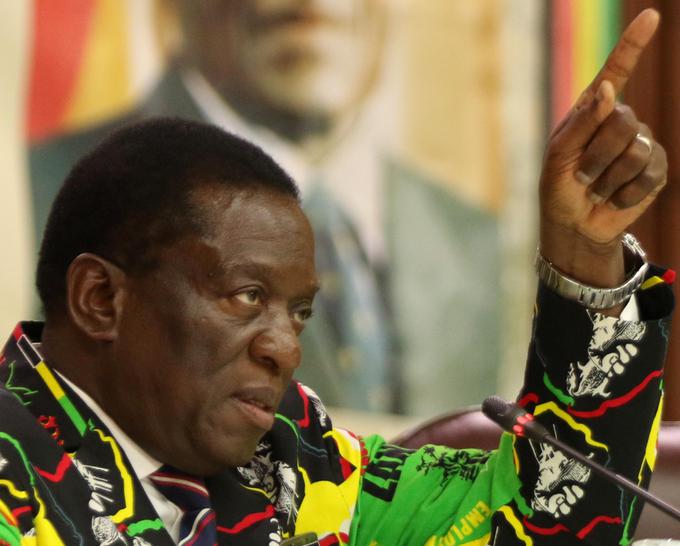 Emmerson Mnangagwa | Foto: Reuters