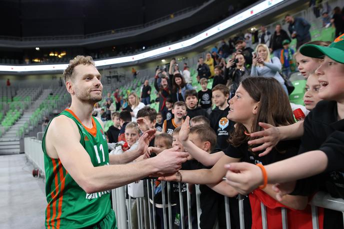 Cedevita Olimpija Borac Blažić | Cilj je bil, da se ljudje vrnejo v Stožice, poudarja Blažič. In so se. | Foto ABA/Aleš Fevžer/Cedevita Olimpija