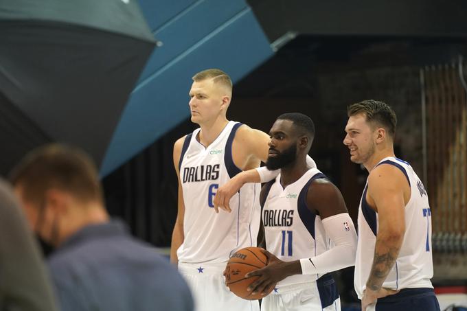 Največja nevarnost za tekmečevo obrambo bodo Porzingis, Hardaway jr. in Dončić. | Foto: Guliverimage/Vladimir Fedorenko