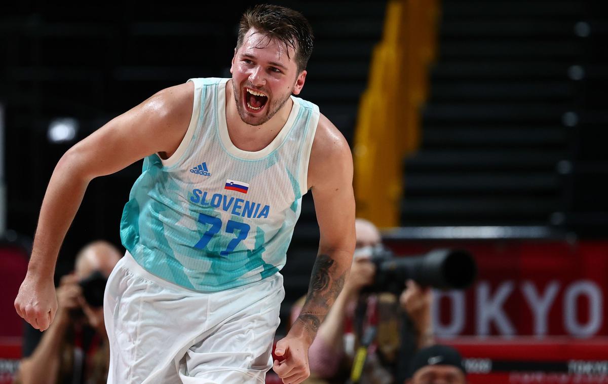 Luka Dončić | Luka Dončić je lani s slovensko košarkarsko reprezentanco navduševal na olimpijskih igrah na Japonskem. | Foto Reuters