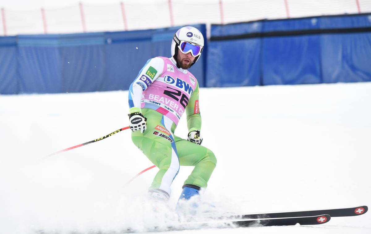 Martin Čater | Martin Čater na prvem treningu še ni iskal najhitrejše linije. | Foto Reuters