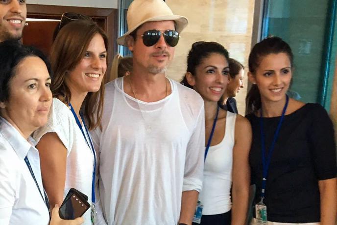 Brad Pitt na Hrvaškem | Foto Facebook