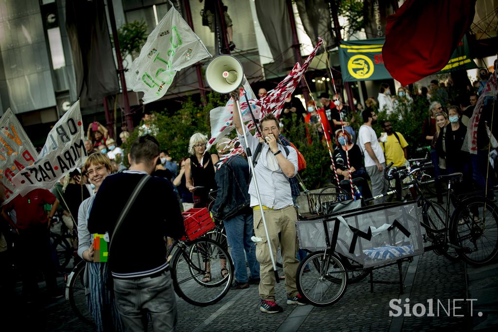 Protesti v Ljubljani