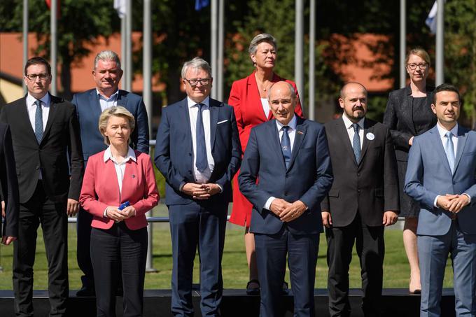 obisk Evropske komisije ob začetku predsedovanja Svetu EU | Foto: Nebojša Tejić/STA