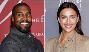 Kanye West se po razhodu s Kim Kardashian tolaži z Irino Shayk