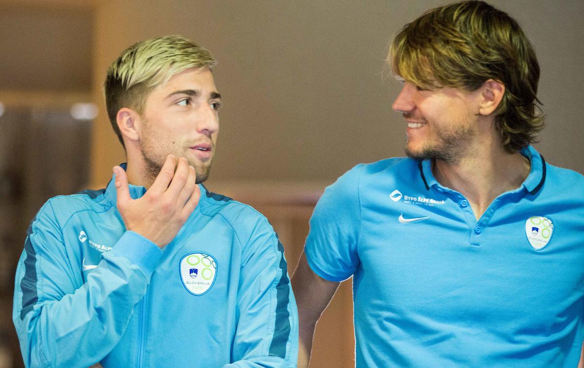 Kevin Kampl, Rene Krhin | Tokrat Slovenija ne bo mogla računati niti na Kevina Kampla niti na Reneja Krhina. | Foto Vid Ponikvar