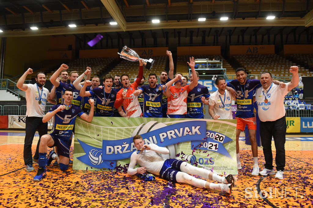 OK Merkur Maribor ACH Volley 5. tekma finala DP 2020/21