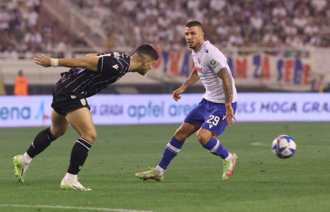 Jan Mlakar bi lahko za Hajduk zaigral že v nedeljo v Zagrebu. | Foto: Reuters