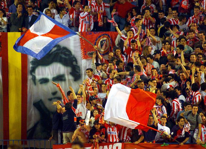 Navijači Atletico Madrida ga še danes kujejo v zvezde. | Foto: Reuters