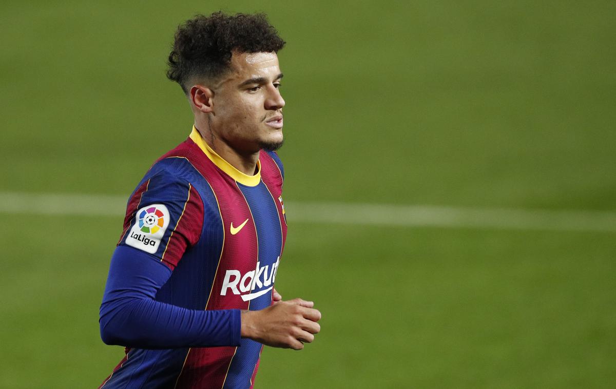 Phillipe Coutinho | Philippe Coutinho, ki se je pred to sezono vrnil v Katalonijo iz Bayerna, kjer je igral kot posojen nogometaš, je za Barco v tej sezoni odigral 14 tekem in dosegel tri gole. | Foto Reuters