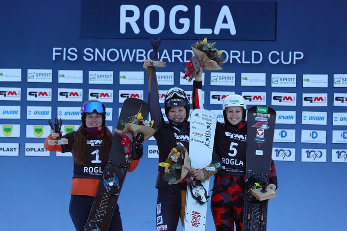 Zmagovalni oder so zasedle Cubaki Miki, Michelle Dekker in Sabine Schöffmann. | Foto: www.alesfevzer.com