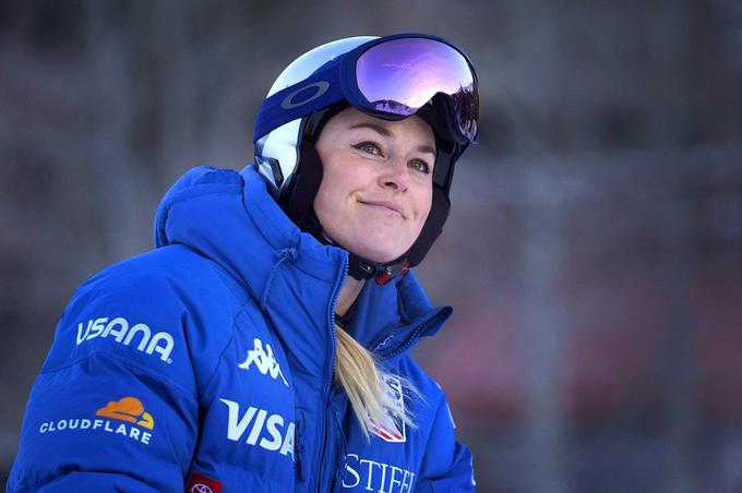 Lindsey Vonn bo nastopil kot predtekmovalka. | Foto: Guliverimage