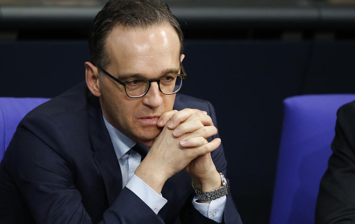 Heiko Maas | "Dokler traja preiskava in dokler ne vemo, kaj se je zgodilo, ni nobenega razloga za sprejemanje pozitivnih odločitev o izvozu orožja v Savdsko Arabijo," je dejal nemški zunanji minister Heiko Maas. | Foto Reuters