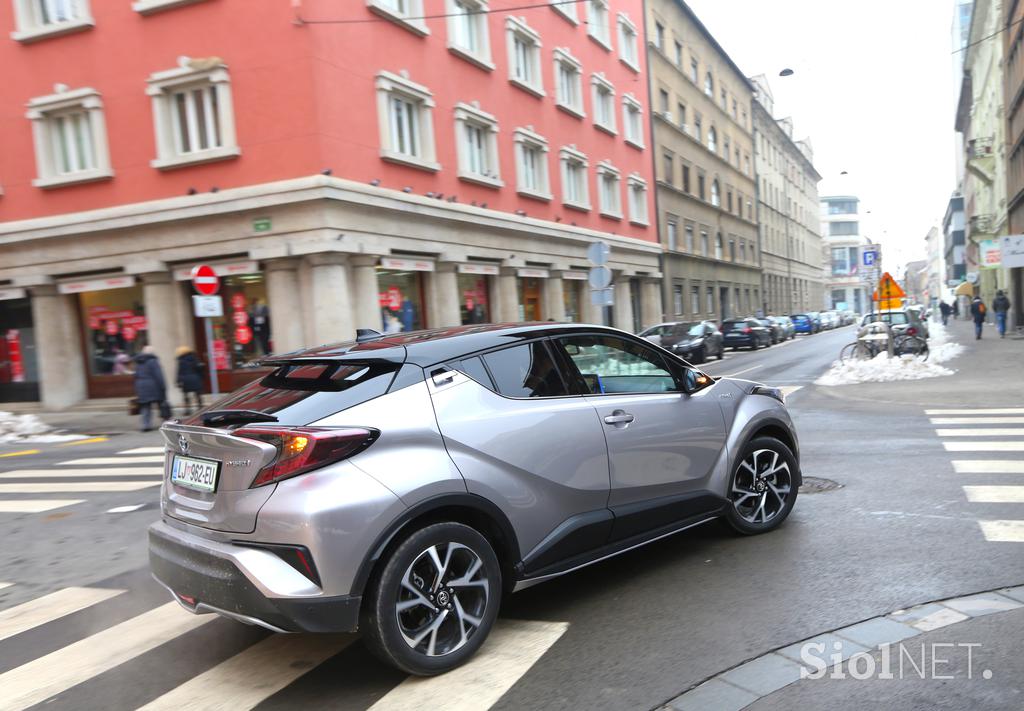 Toyota C-HR test