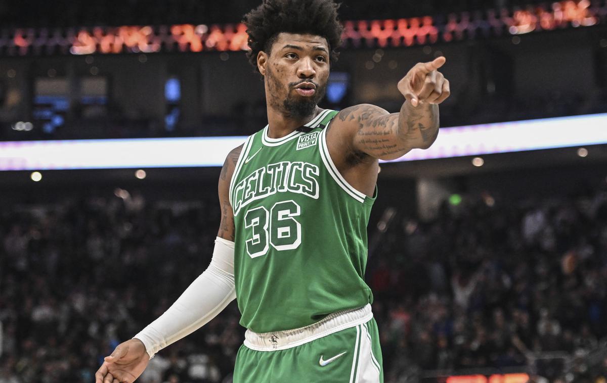 Marcus Smart | Košarkar Bostona Marcus Smart je bil razglašen za najboljšega obrambnega igralca rednega dela lige NBA. | Foto Reuters