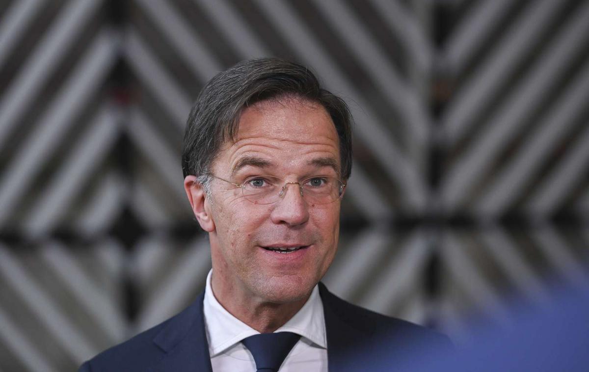 Mark Rutte | 57-letni Nizozemec bo za naslednika Jensa Stoltenberga uradno predvidoma imenovan v prihajajočih dneh. | Foto STA