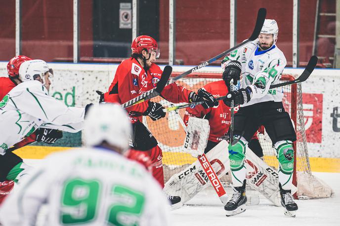 HDD Sij Acroni Jesenice HK Olimpija polfinale | V finalu pokala se bodo v dvorani Podmežakla pomerili hokejisti Jesenic in Olimpije. Prvi so v polfinalu s 4:0 premagali Celjane, drugi pa s 7:0 Založane. | Foto Grega Valančič/Sportida