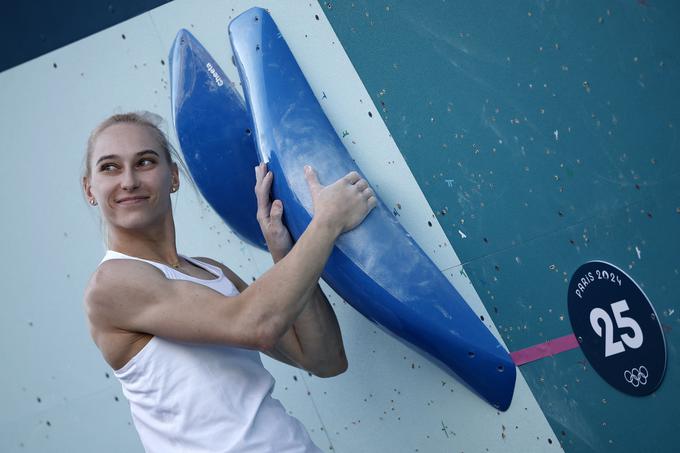 Janja Garnbret se je letos osredotočila na olimpijske igre. | Foto: Reuters