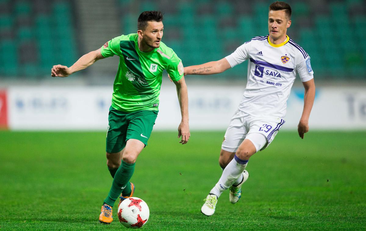 Andraž Kirm Matej Palčič Olimpija Maribor | Foto Vid Ponikvar