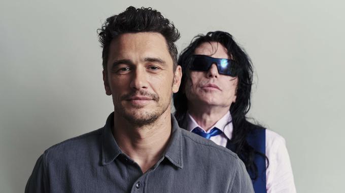 Avtor filma Mojster za katastrofo James Franco in avtor filma Soba Tommy Wiseau | Foto: 