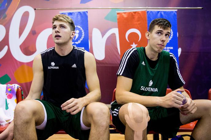 Čančar in Dončić | Luka Dončić in Vlatko Čančar: po novem tekmeca v ligi NBA | Foto Vid Ponikvar