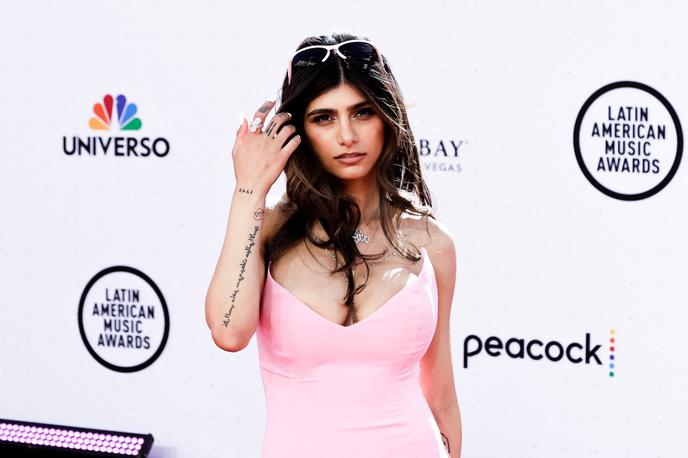 Mia Khalifa |  Nekdanja pornozvezdnica Mia Khalifa je s svojimi objavami in podporo Palestini poskrbela za val ogorčenja. | Foto Profimedia