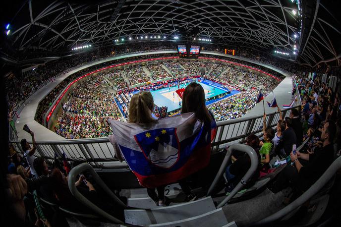 EuroVolley2019: Slovenija - Rusija | Slovenske odbojkarje je v skupinskem delu pozdravilo več kot 35 tisoč ljudi! | Foto Grega Valančič/Sportida