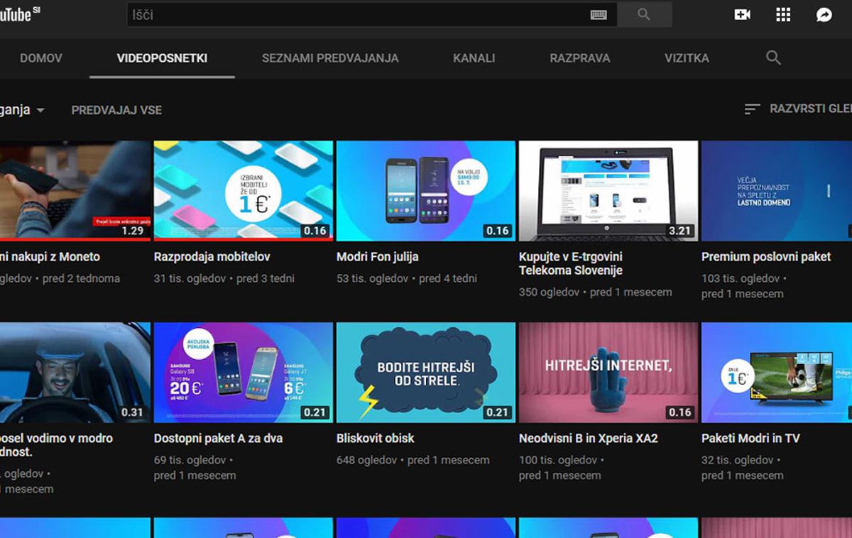 YouTube temna tema | Foto Telekomov Tehnik