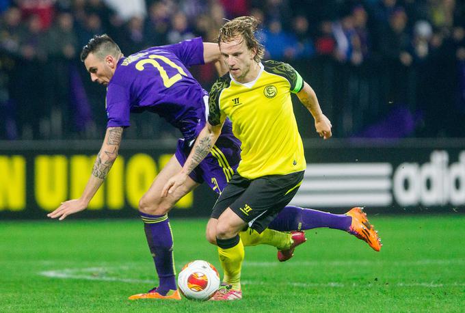 Ko je Sevilla leta 2014 gostovala v Ljudskem vrtu in v ligi Europa izločila Maribor, je barve andaluzijskega kluba branil tudi hrvaški as Ivan Rakitić. | Foto: Sportida