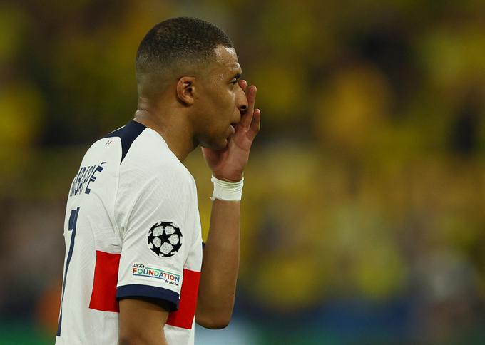 Kylian Mbappe ni mogel verjeti, kaj vse so zapravili on in soigralci. | Foto: Reuters