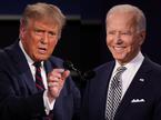 Donald Trump in Joe Biden