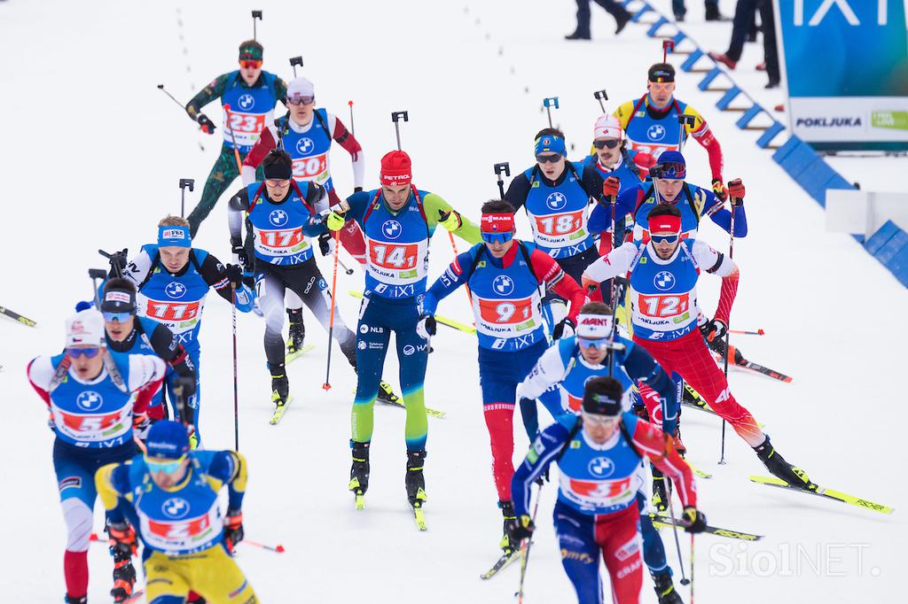 Pokljuka biatlon mešane štafete