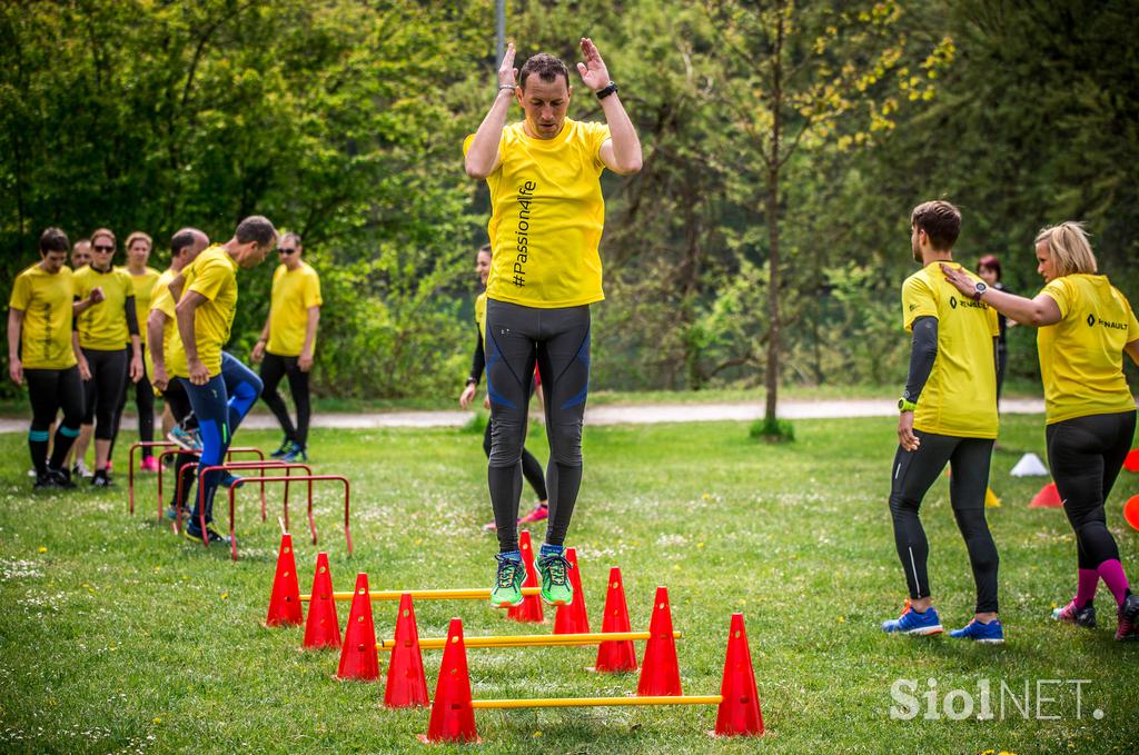 Passion4Life Renault Wings for Life skupni trening Zbilje Vid Ponikvar