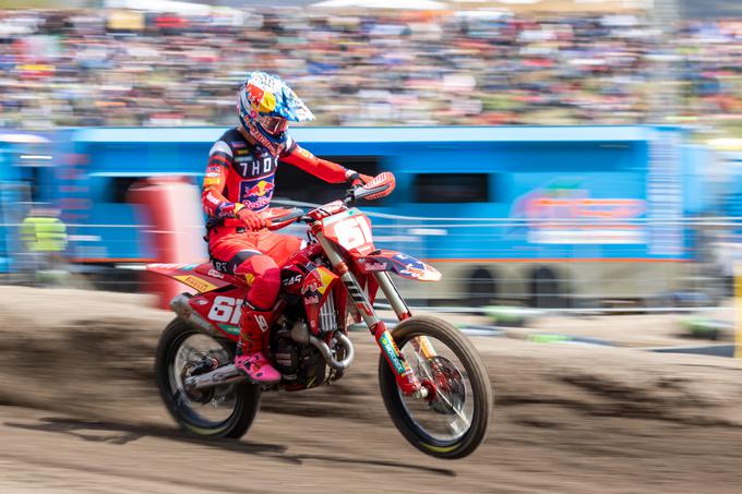 Vodilni v sezoni Jorge Prado je zmagal drugič letos in sedmič v razredu MXGP. | Foto: Guliverimage