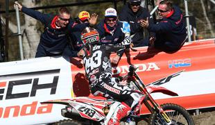 Tim Gajser v Argentini šampione v MXGP kar štirikrat pustil odprtih ust (video)