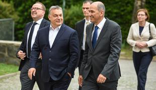 Orban prihaja v Slovenijo podpret Janšo