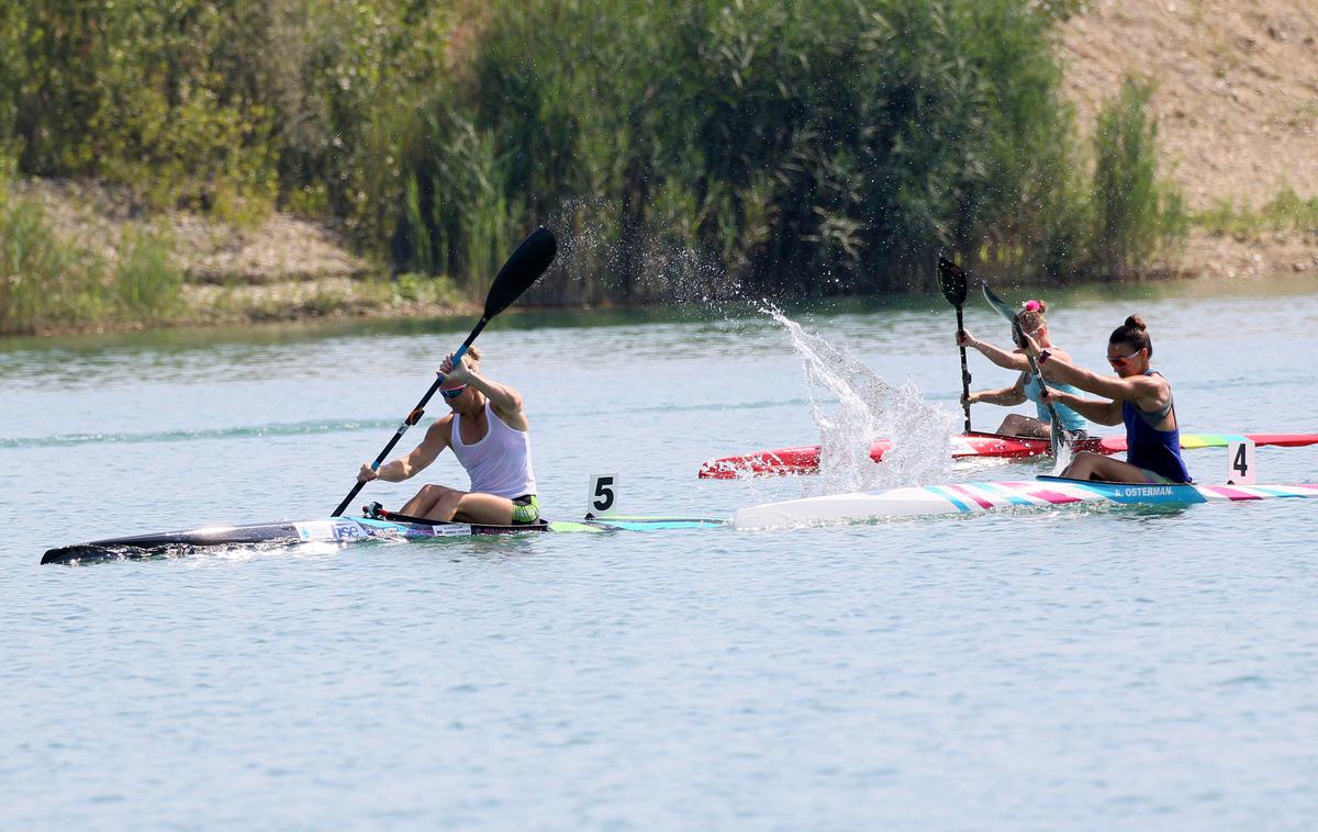 K1 na 200 m | Špela Ponomarenko Janić in Anja Osterman na mednarodni sceni navdušujeta z rezultati v dvojcu, tokrat pa sta bili tekmici. | Foto Nina Jelenc