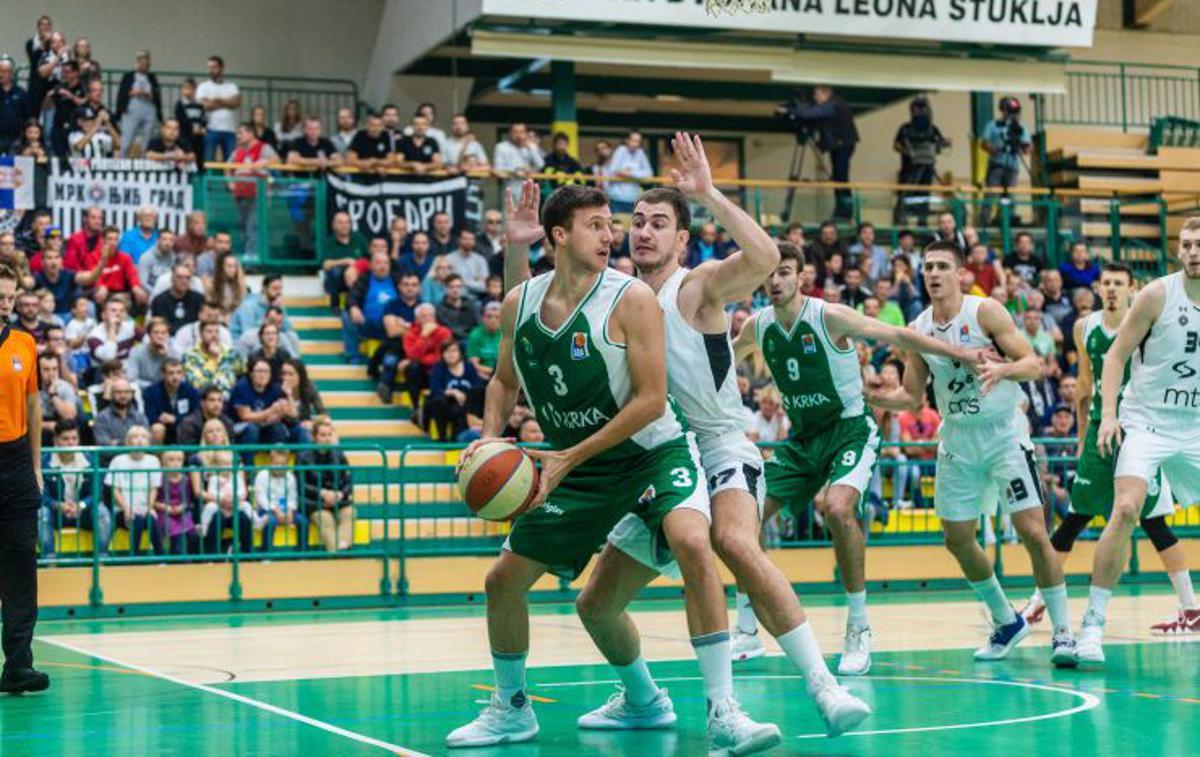 Krka Partizan | Košarkarji Krke so ugnali Partizan. | Foto ABA liga