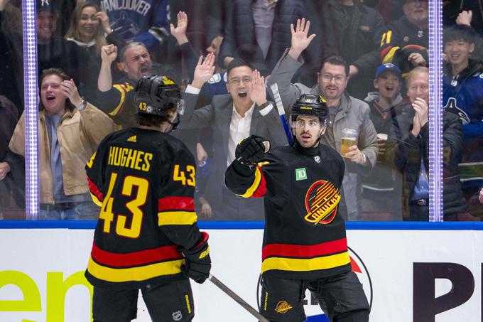 Vancouver Canucks so po podaljšku izgubili z Arizono. | Foto: Reuters